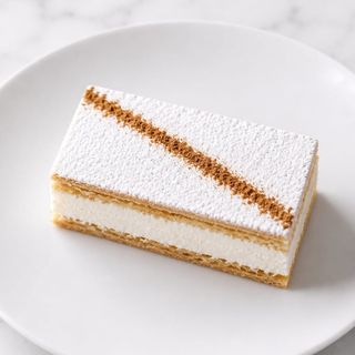 Milhojas de crema