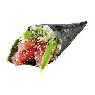 Temaki De Atún Macerado (1 Pza.)
