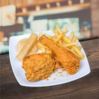 Menú Pollo Broaster De 14