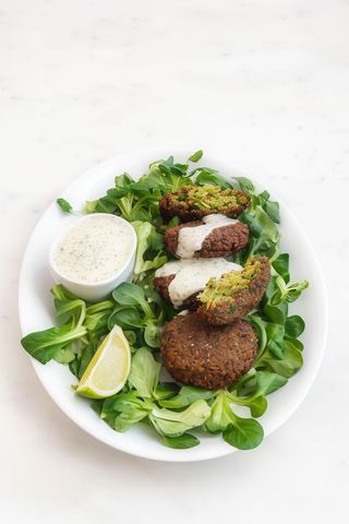 Menú Plato Falafel
