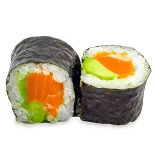 Maki con salmón y aguacate (8 UDS)