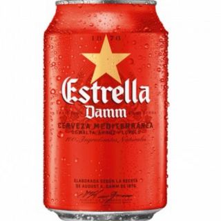 Estrella Damm Cerveza Lata 33cl