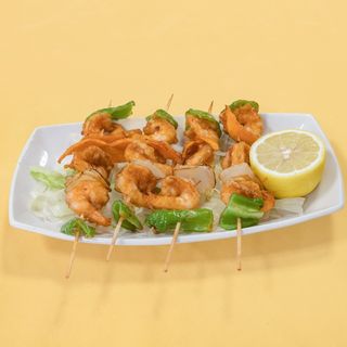 Pinchos De Gambas Fritas