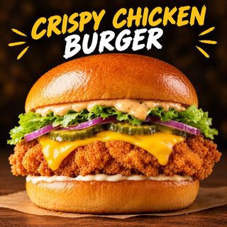 Crispy Chicken Burger