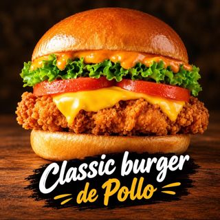 Classic Burger de Pollo