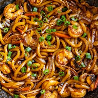 C8a Yaki Udon de gambas