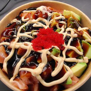P3 Poke atun y salmon