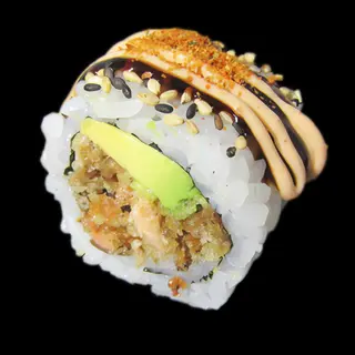 D32  CALIFORNIA MAKI SALMON ASADO (8U)