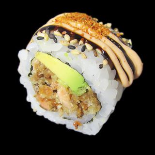 D32  CALIFORNIA MAKI SALMON ASADO (8U)