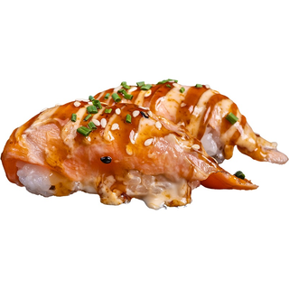 D7 Nigiri de salmón braseado