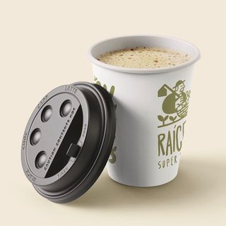 Café flat white de especialidad