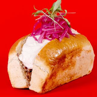 Brioche De Carrillera Al Yakiniku
