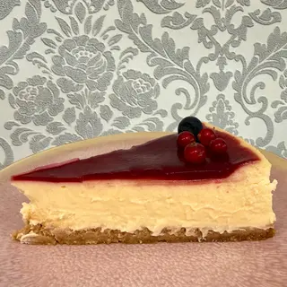 Cheesecake con frutos rojos