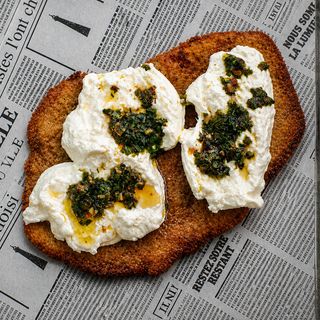 Milanesa Burrata - Chimichurri