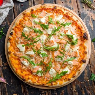 Pizza de Salmón