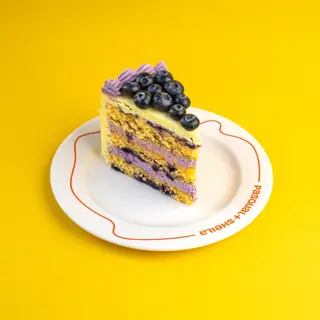 BLUEBERRIES LEMON CAKE