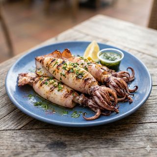 Calamares a la plancha