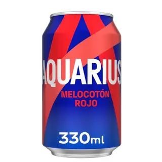 Aquarius Melocotón Rojo Lata 330 ml