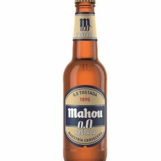 Mahou 00 Tostada botella 330 ml