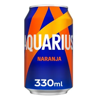 Aquarius Naranja Lata 330 ml