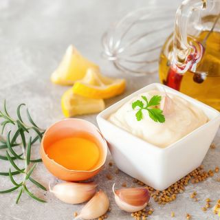 Salsa yogur y ajo