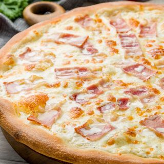 Pizza jamon