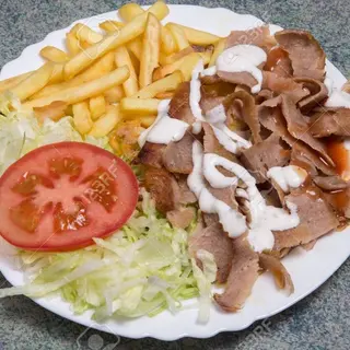 Plato shawarma