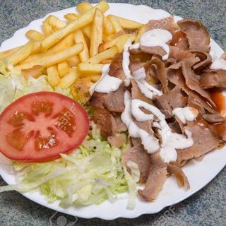 Plato shawarma