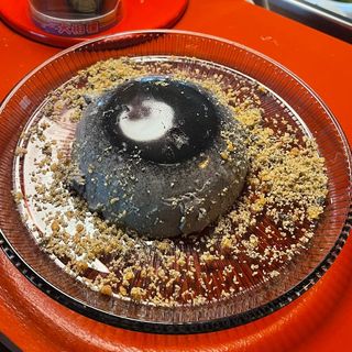 Flan De Sésamo Negro (Porción)