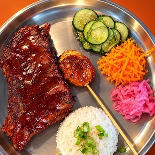Costilla de cerdo char siu