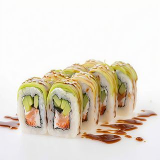 92.  Aguacate uramaki (8 Pzs.)