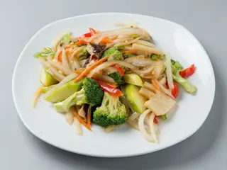33. Verduras fritas