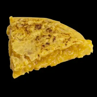 Tortilla jugosa de sobrasada de Mahón con queso