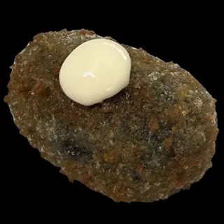 Croqueta de chipirones en su tinta con mayonesa cítrica (unidad)