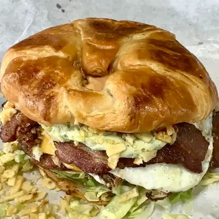 Croissant Burger