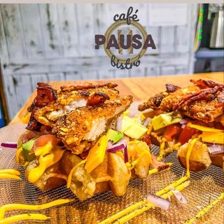 Gofre de Pollo Crujiente