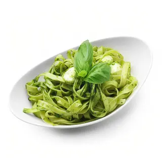Tallarines Verdes Con Lomo Saltado