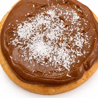 Cookie plana de Dulce de leche y Coco