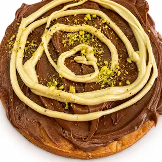 Cookie Plana Pistacho y Nutella