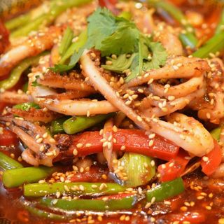 Calamares en salsa spicy