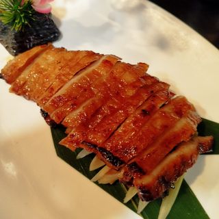 Pluma ibérica al horno laqueado con salsa caramelizada