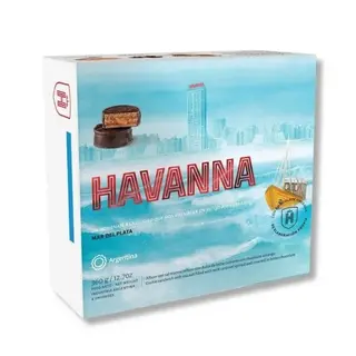 CAJA ALFAJOR SAL MARINA HAVANNA x4