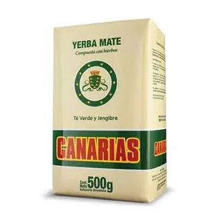 Yerba mate Canarias Té verde y jengibre 500g
