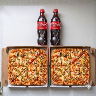 El Doblete (2 Pizzas de 26 cm)