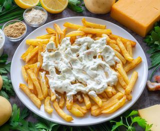Patatas Con Queso