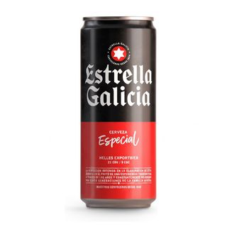Cerveza Estrella Galicia Lata (330 Ml.)