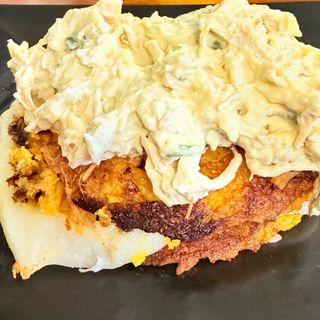Cachapa de reina pepeada