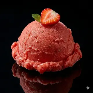 Sorbete Fresa