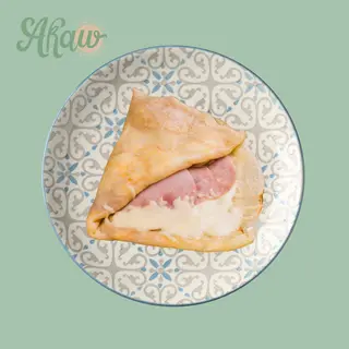 Crepe de jamon york y queso