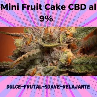 10g Mini Fruit Cake CBD 9%